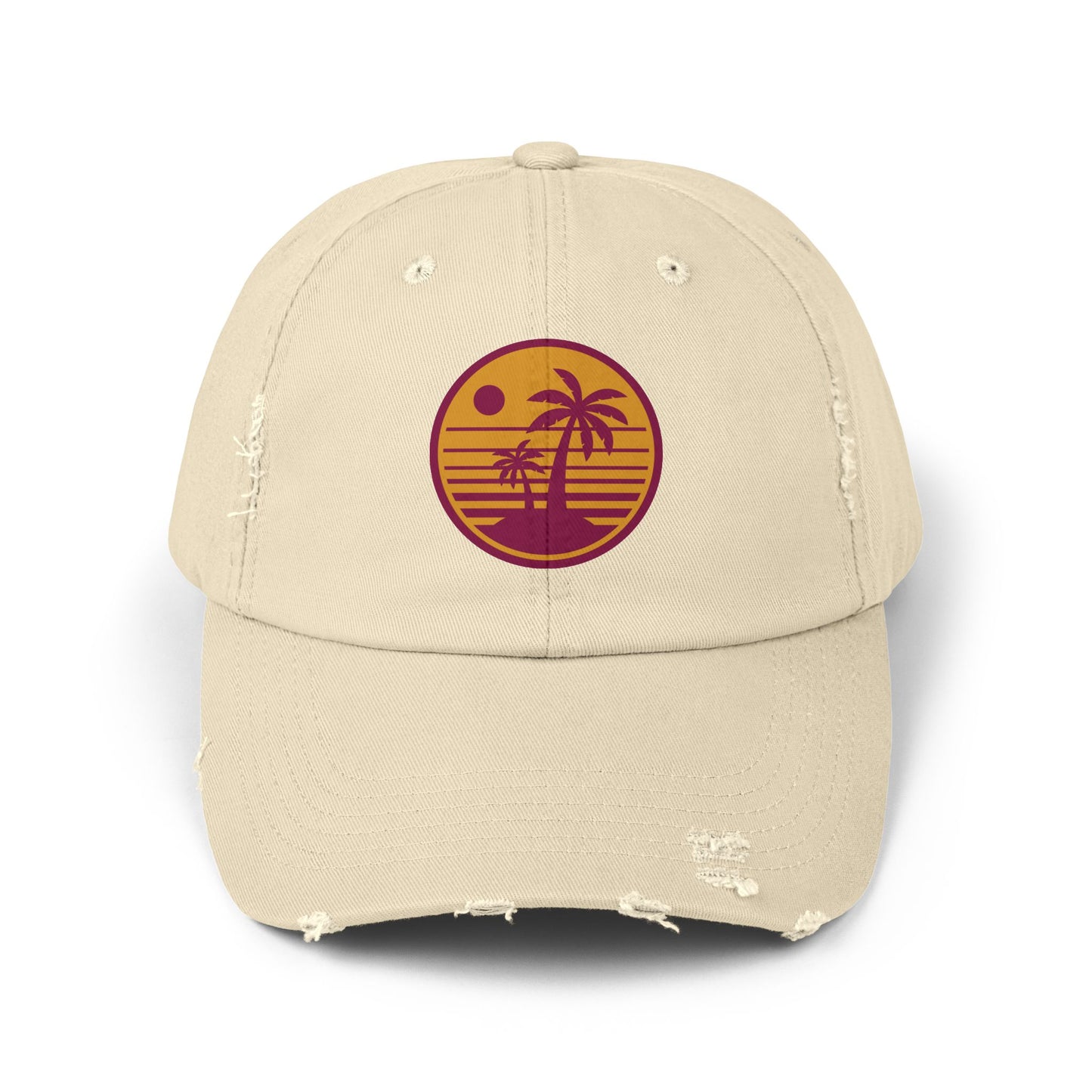 retro sunset hat
