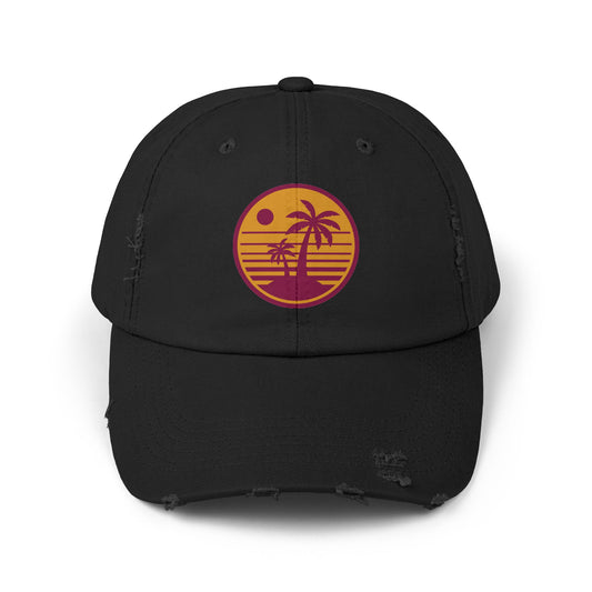 retro sunset hat
