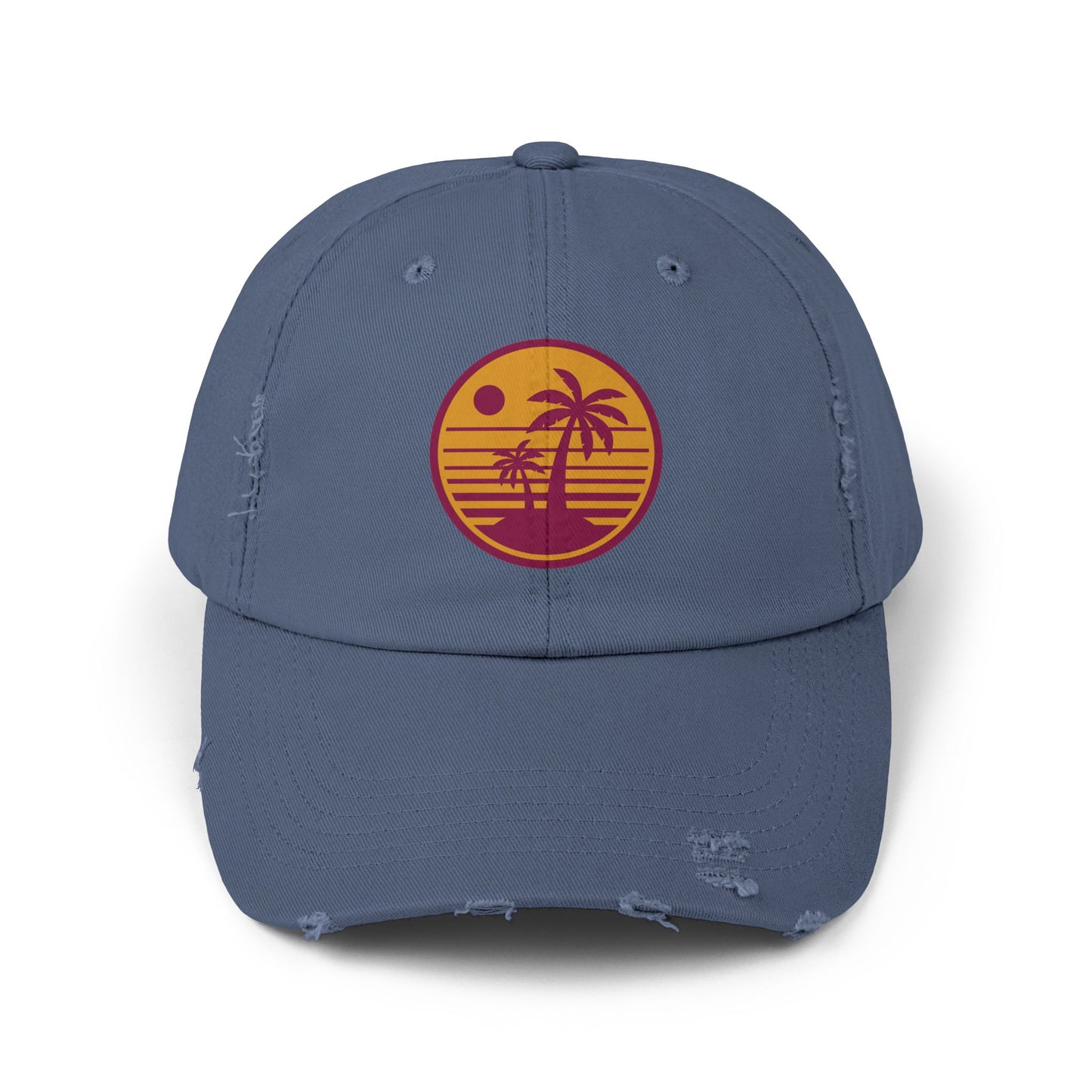 retro sunset hat