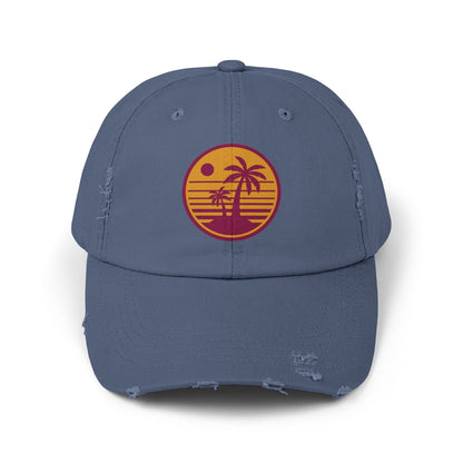 retro sunset hat