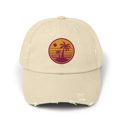 retro sunset hat